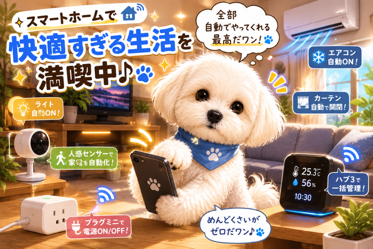 生活のダルさが激減した。買ってよかったSwitchBot製品おすすめまとめ!